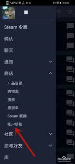 手机版steam如何查看消费历史记录