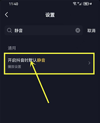 抖音如何设置开启默认静音