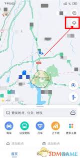 高德地图怎么查看热力图