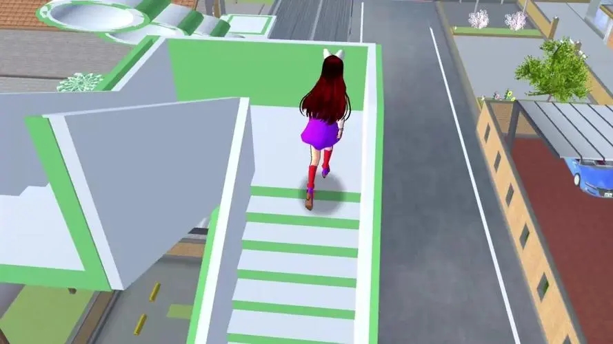 樱花校园跑酷游戏