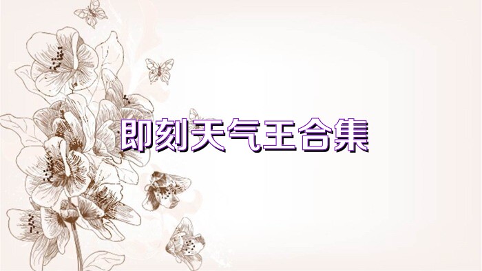 即刻天气王合集
