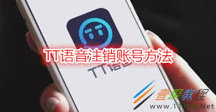 tt语音如何注销账号