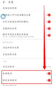 平板版网易云音乐怎么显示歌词