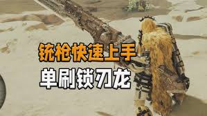 怪物猎人荒野锁刃龙铳枪怎么打