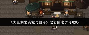 大江湖之苍龙与白鸟如何学习太玄剑法