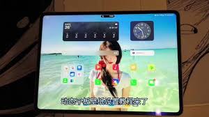 华为平板壁纸设置不横屏的方法