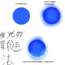 medibang paint如何画出发光效果
