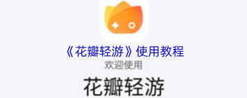 花瓣轻游怎么使用