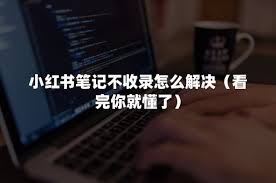 如何查看小红书笔记是否被收录