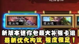 炉石传说灌注猎迷你包卡组怎么搭配