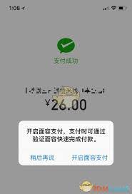 苹果手机微信如何设置面容付款