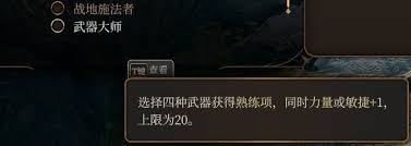 博德之门3全专长效果是什么