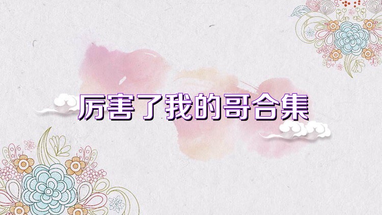 厉害了我的哥合集