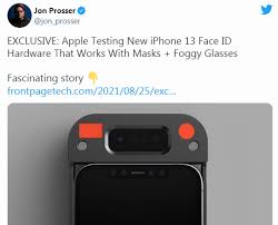 戴口罩时iPhone13怎么进行人脸识别