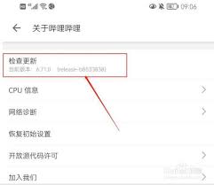 哔哩哔哩如何查看软件版本