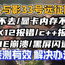 光与影33号远征队DX12报错如何解决