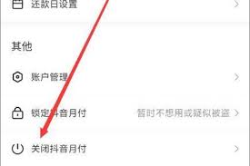 抖音月付能锁定不能关闭吗