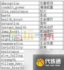 我的世界瞬间伤害效果指令是什么