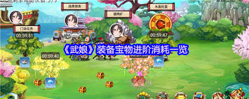 武娘手游神器升级消耗哪些材料