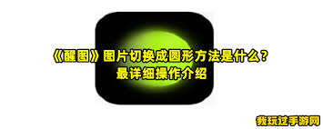 醒图如何将图片变成圆形