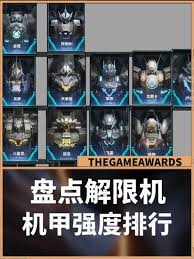 解限机机甲强度如何排名
