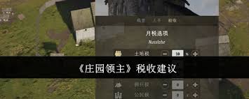 庄园领主税收多少才合适