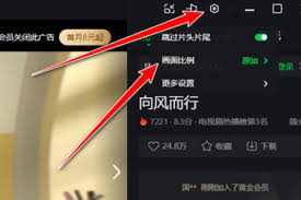 小米平板如何扩大爱奇艺播放界面