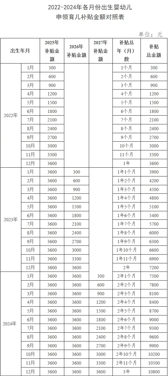育儿补贴安卓正版