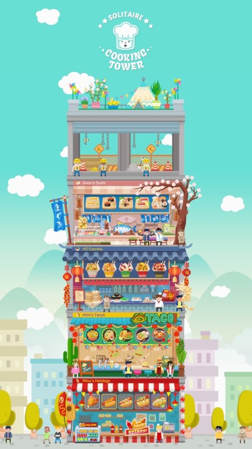 卡牌烹饪塔免费版