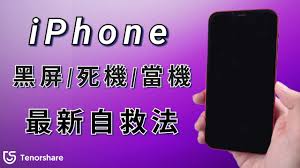 苹果手机黑屏如何解决