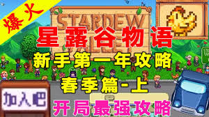 星露谷物语新手第一年怎么玩