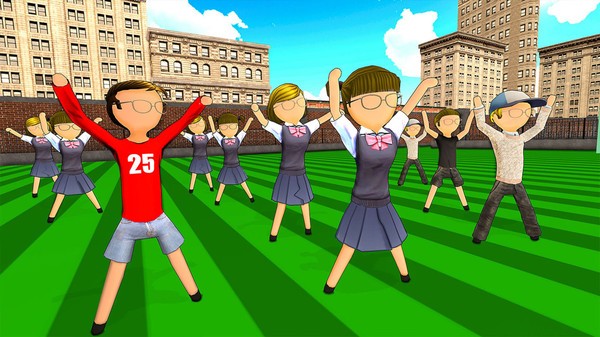 校园女孩火柴人安卓版