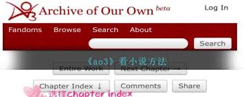 AO3移动版如何打开看文