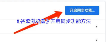 谷歌浏览器如何开启同步功能