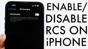 苹果手机如何禁用rcs