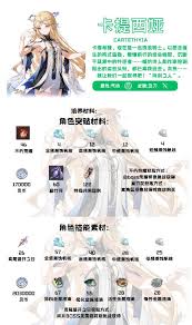 鸣潮卡提希娅怎么养成