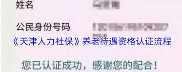 天津人力社保app养老认证如何操作