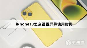 iPhone13Pro如何设置屏幕使用时间