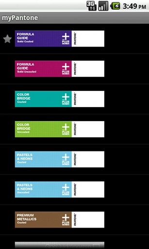 色卡myPantone