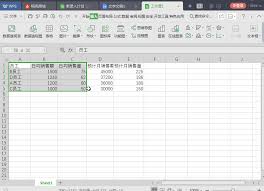 WPS文档表格制作方法