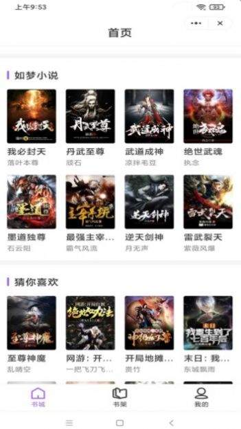 如梦小说定制版