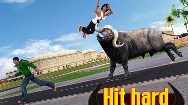 愤怒的水牛攻击模拟器手机版