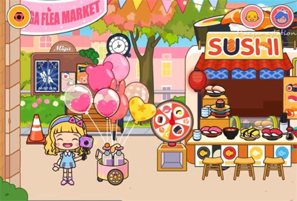 米加小镇美食公园免费版