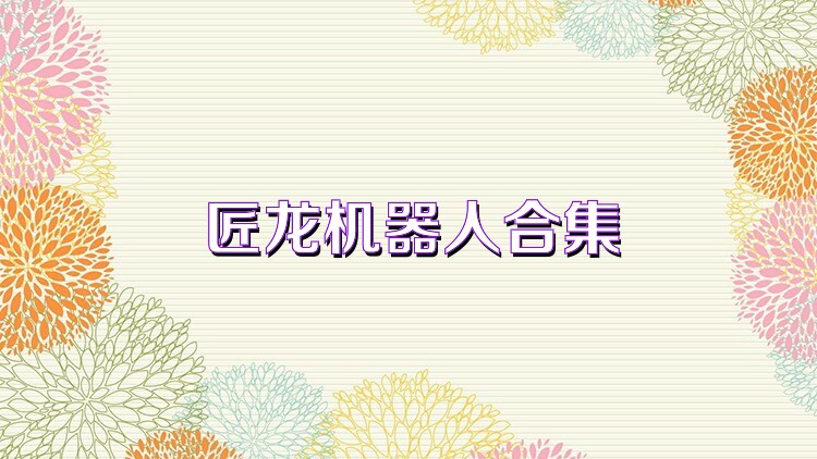 匠龙机器人合集
