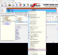 diskgenius如何智能加载NTFS分区