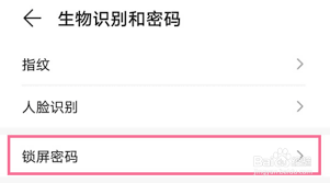 荣耀一键锁屏如何设置密码