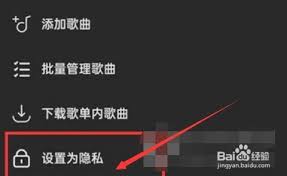 汽水音乐如何隐藏歌单