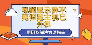 电脑显示屏打不开？常见原因及解决步骤