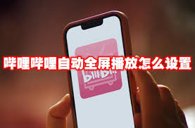 哔哩哔哩如何设置自动全屏播放