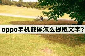 oppo手机截屏如何提取文字